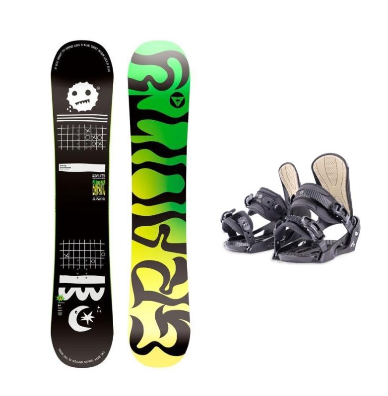 Gravity Empatic Jr 24/25 juniorský snowboard + Beany Junior vázání Gravity