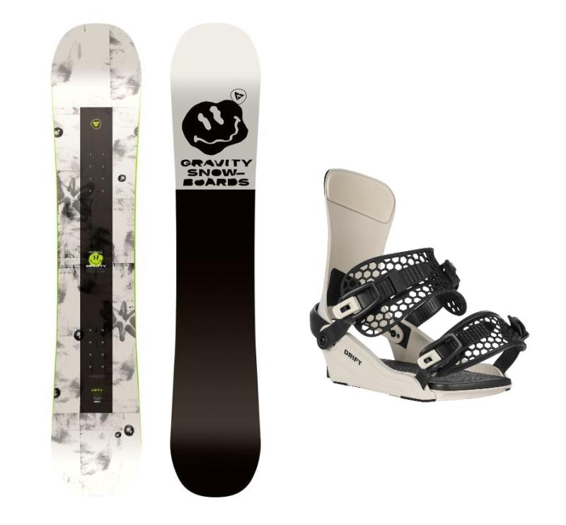 Gravity Madball 25/26 pánský snowboard + Gravity Drift bone/black vázání Gravity