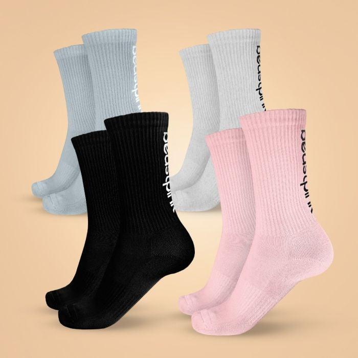 GymBeam BeastPink Ponožky 3/4 4Pack GymBeam