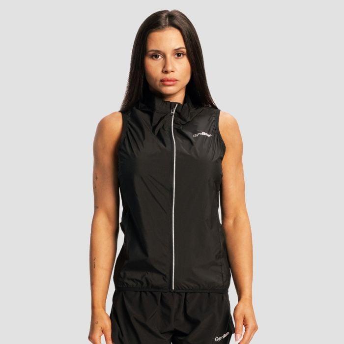 GymBeam Dámská bežecká vesta Pulse X Black GymBeam