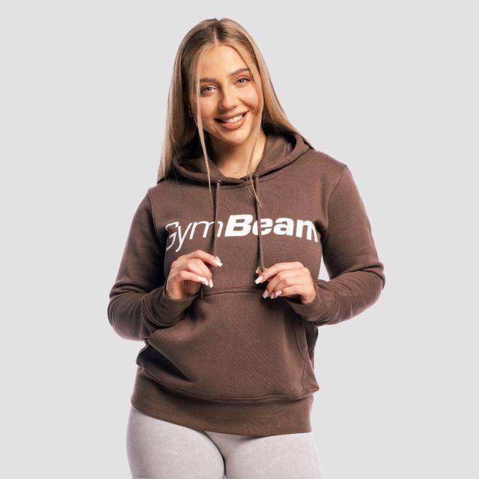 GymBeam Dámská mikina Athlete Cocoa GymBeam
