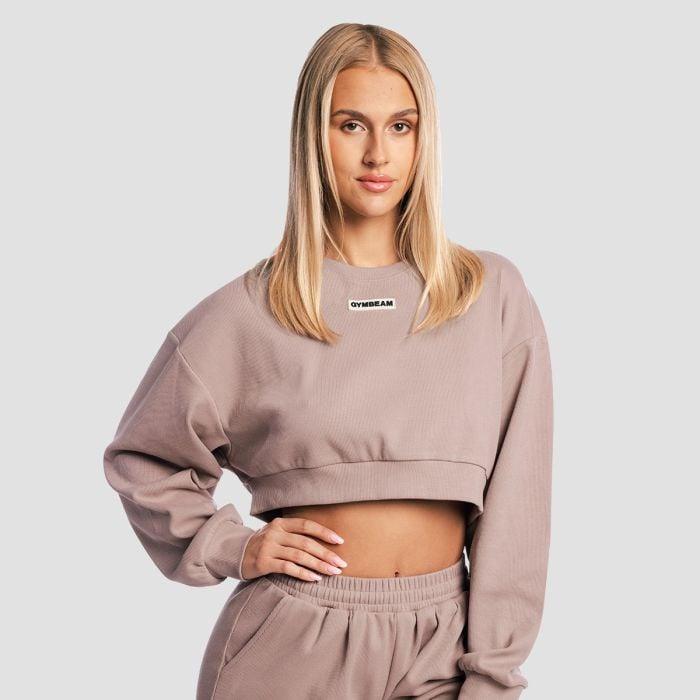 GymBeam Dámská mikina Cropped Aura Roux GymBeam