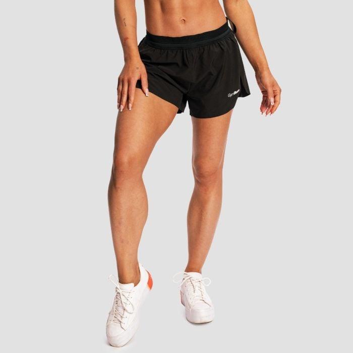 GymBeam Dámské běžecké šortky Pulse X Black GymBeam