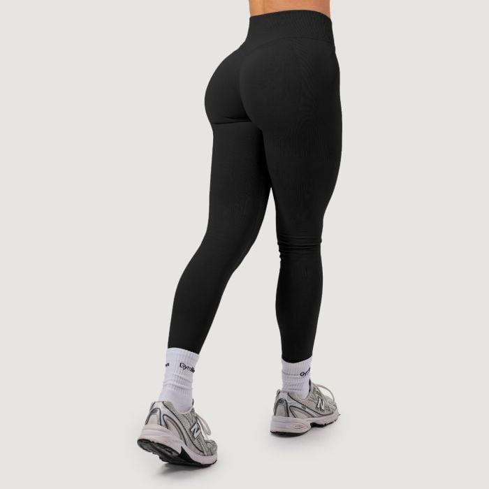 GymBeam Dámské bezešvé legíny NEO Black GymBeam