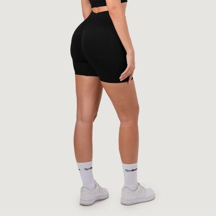 GymBeam Dámské bezešvé šortky NEO Black GymBeam