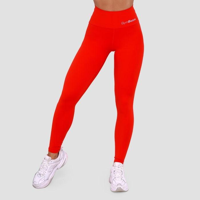 GymBeam Dámské legíny BEAT Tangerine GymBeam