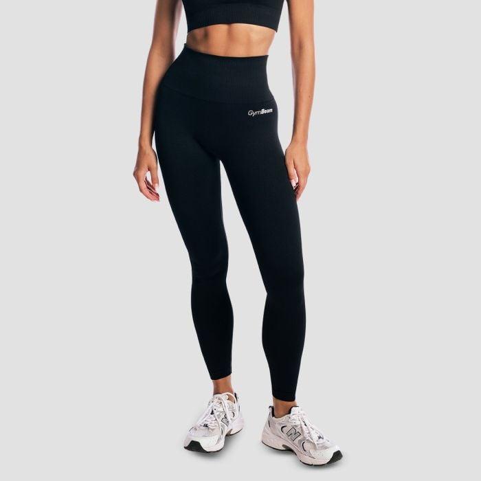 GymBeam Dámské legíny GymBabe Black GymBeam