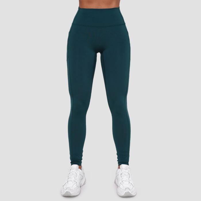 GymBeam Dámské legíny Ignite Dark Green GymBeam