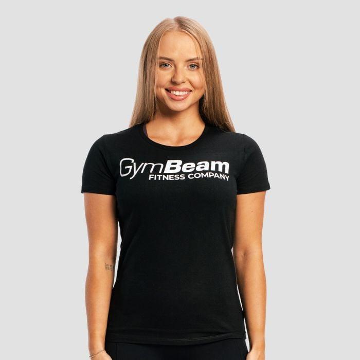 GymBeam Dámské tričko Fitness Black GymBeam