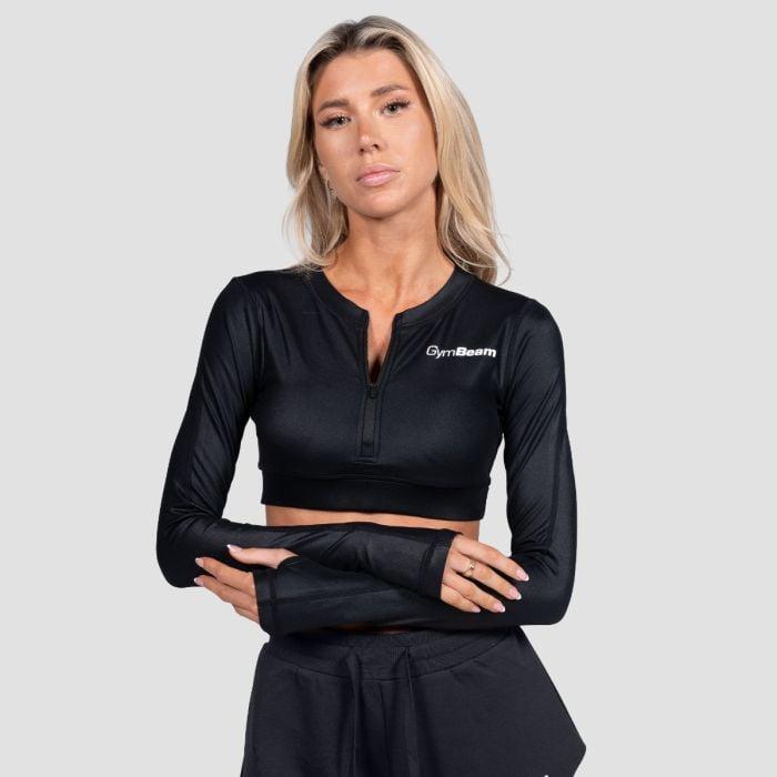 GymBeam Dámský sportovní top Prime Black GymBeam