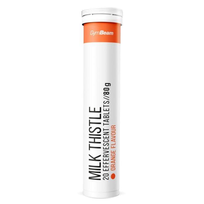 GymBeam Effervescent Milk thistle 20 tab. GymBeam