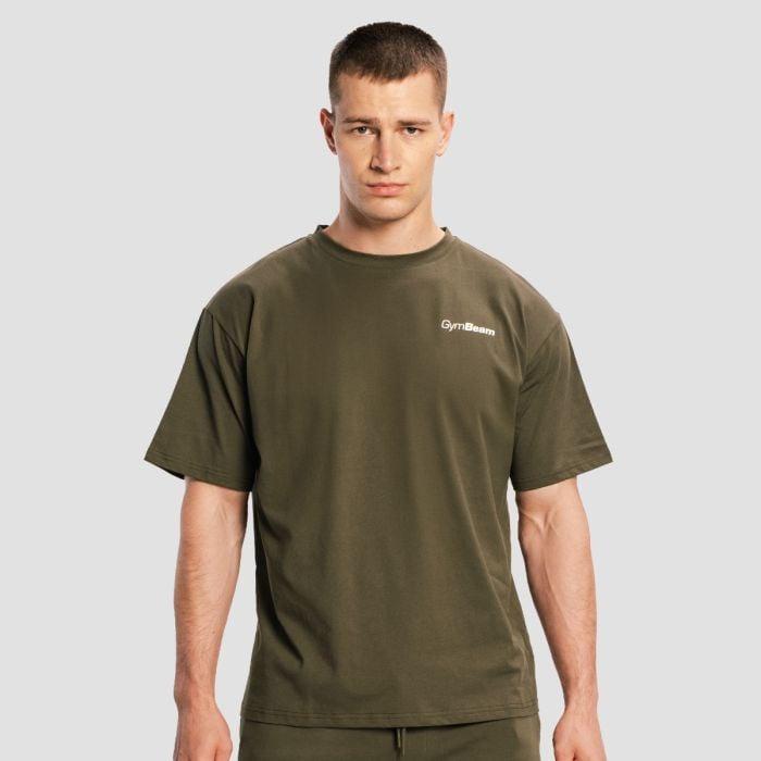 GymBeam Limitless Oversized T-Shirt Espresso GymBeam