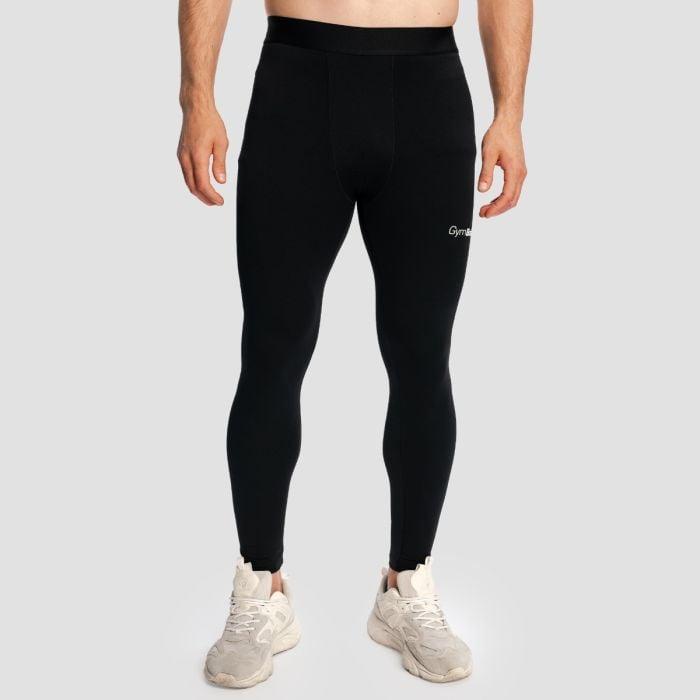GymBeam Men‘s Combat Leggings Black GymBeam