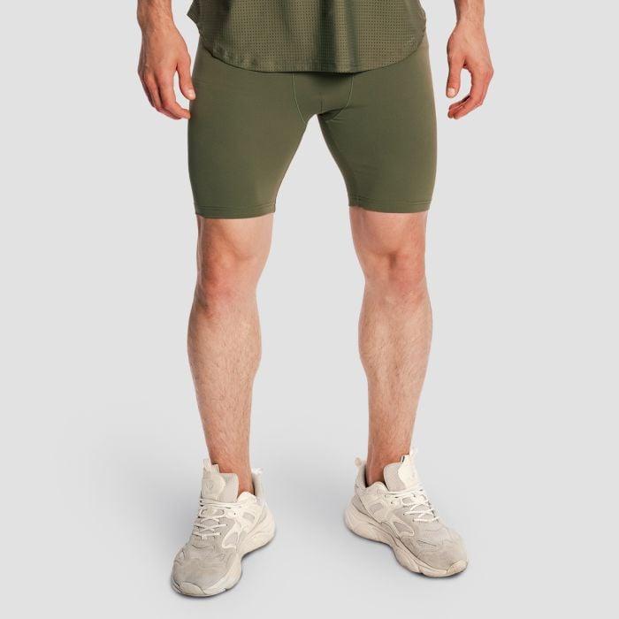 GymBeam Men‘s Combat Shorts Olive Grey GymBeam