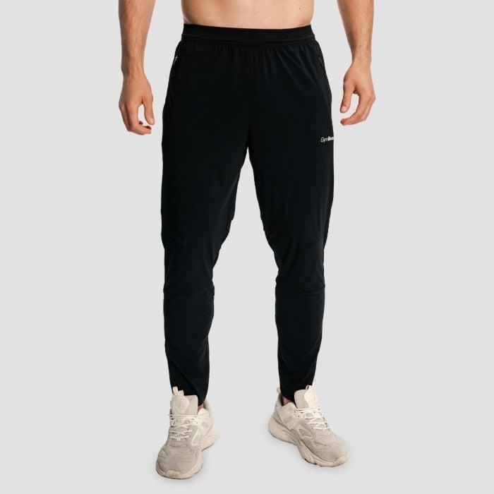 GymBeam Men‘s Pulse X Running Pants Black GymBeam