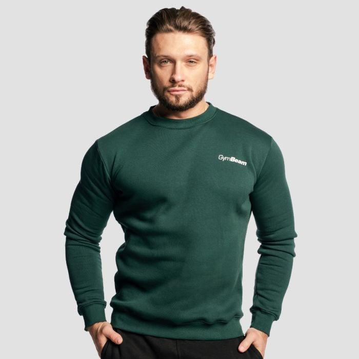 GymBeam Mikina Basic Jumper Pine GymBeam