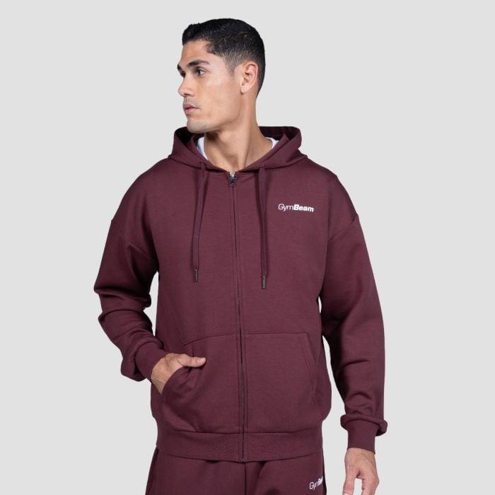 GymBeam Mikina se zipem Relay Fig GymBeam