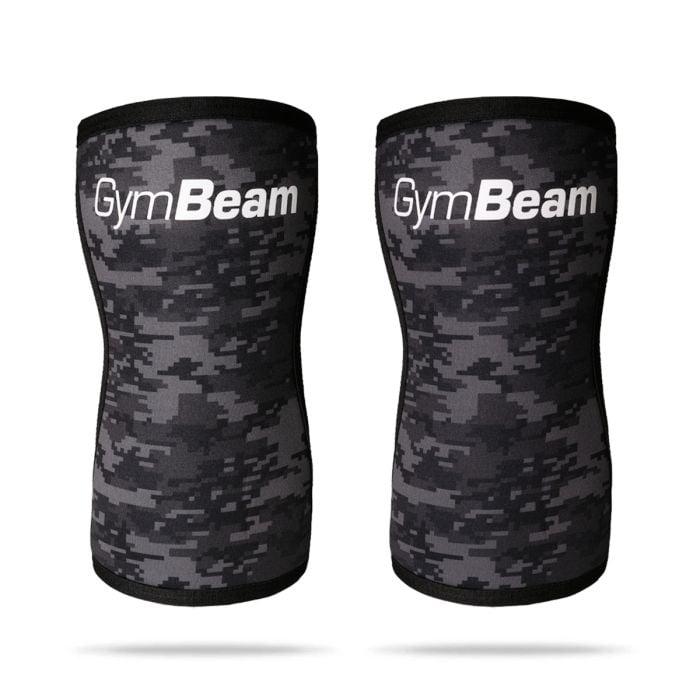 GymBeam Neoprenová bandáž na koleno Conquer Camo GymBeam