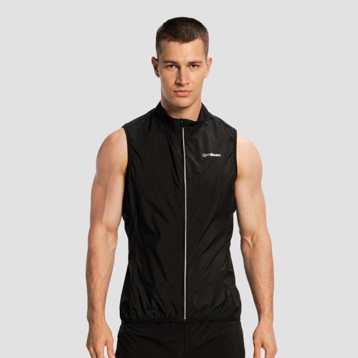 GymBeam Pánská běžecká vesta Pulse X Black GymBeam