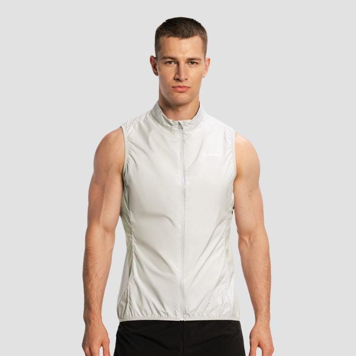 GymBeam Pánská běžecká vesta Pulse X Gray GymBeam