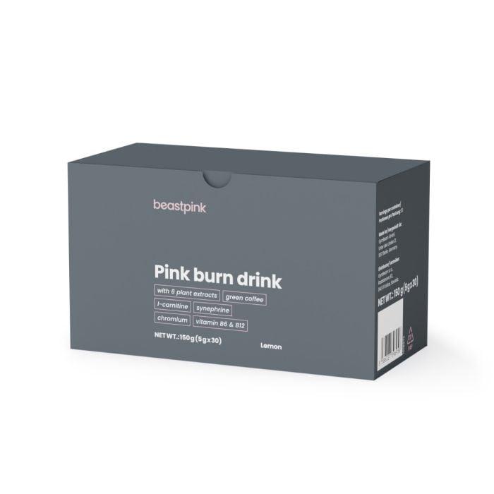 GymBeam Pink burn drink 150 g GymBeam