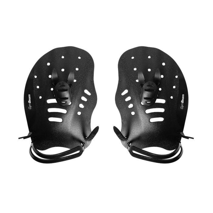 GymBeam Plavecká pádla AquaFlow Black GymBeam