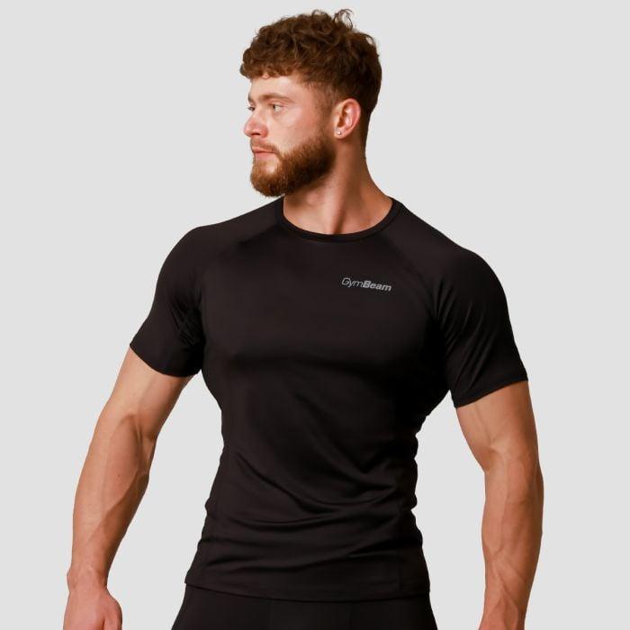 GymBeam Pulse Running T-shirt Black GymBeam