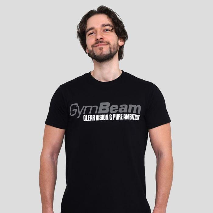 GymBeam Pure Ambition T-shirt Black GymBeam