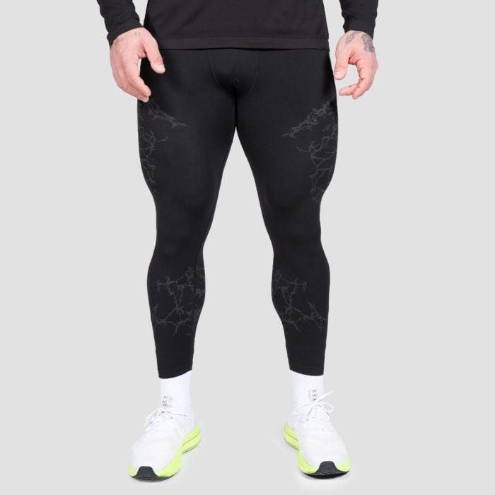 GymBeam Seamless legíny Static Black GymBeam