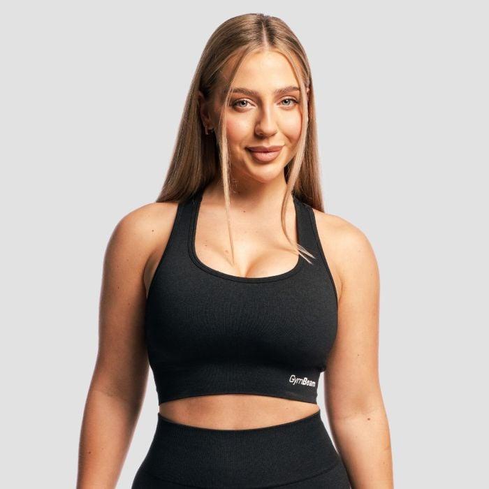 GymBeam Sportovní podprsenka FLO Graphite GymBeam