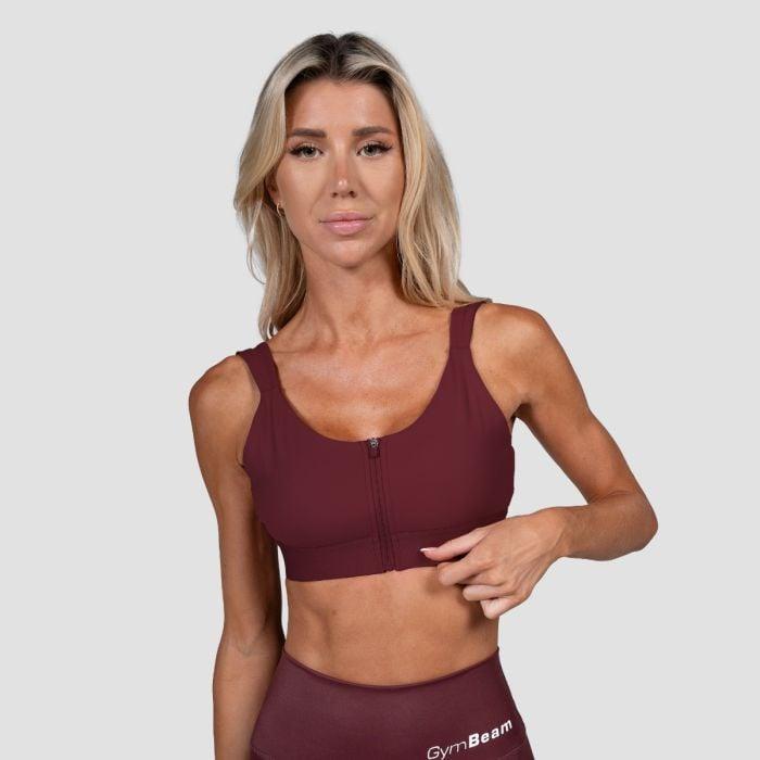 GymBeam Sportovní podprsenka Prime Fig GymBeam