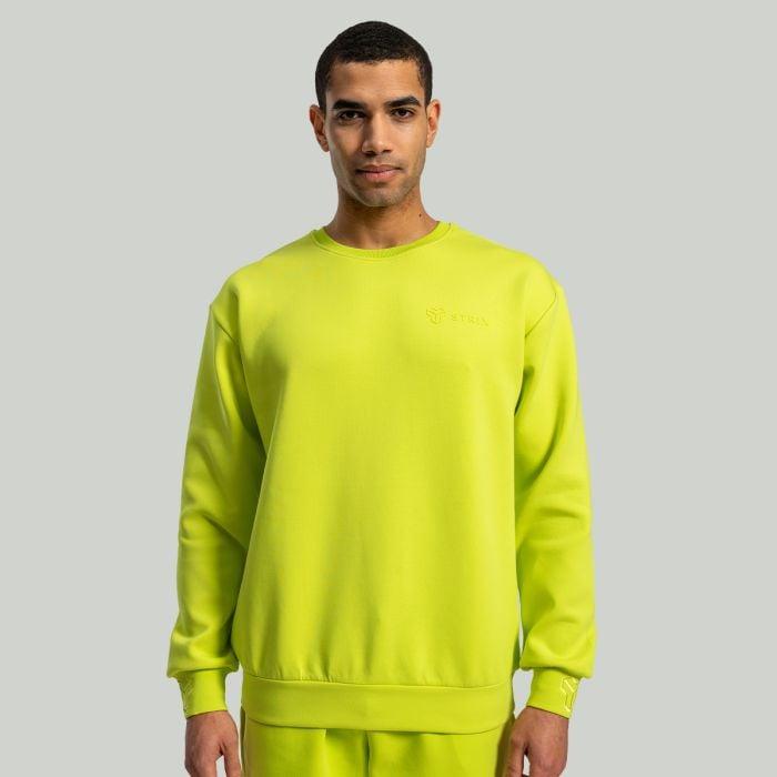 GymBeam STRIX Mikina Relaxed Chartreuse GymBeam