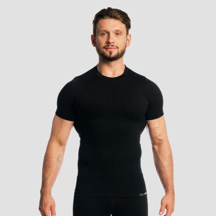 GymBeam Tričko Fuse Black GymBeam
