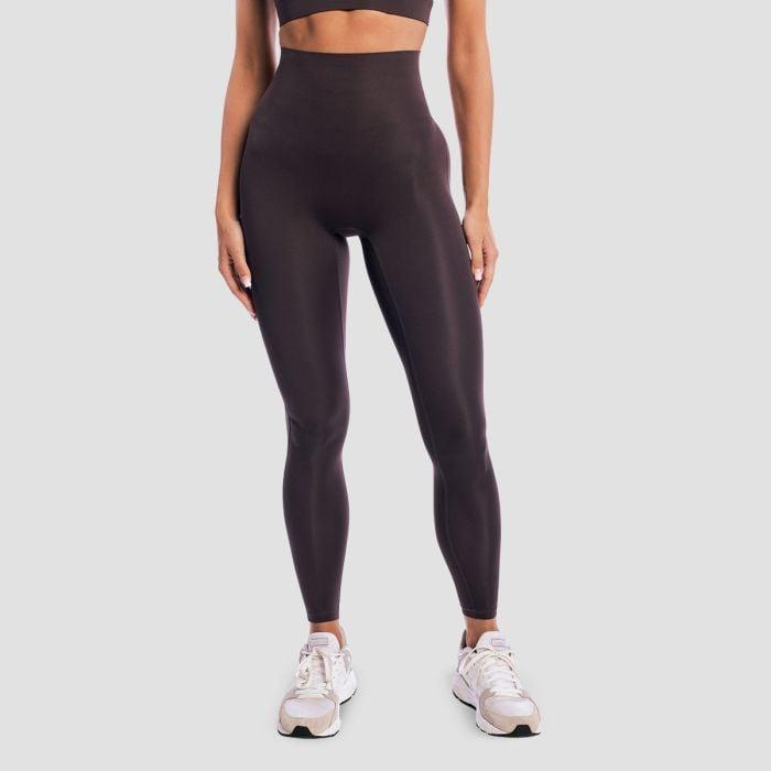 GymBeam Women‘s Aura Leggings Tee Brown GymBeam
