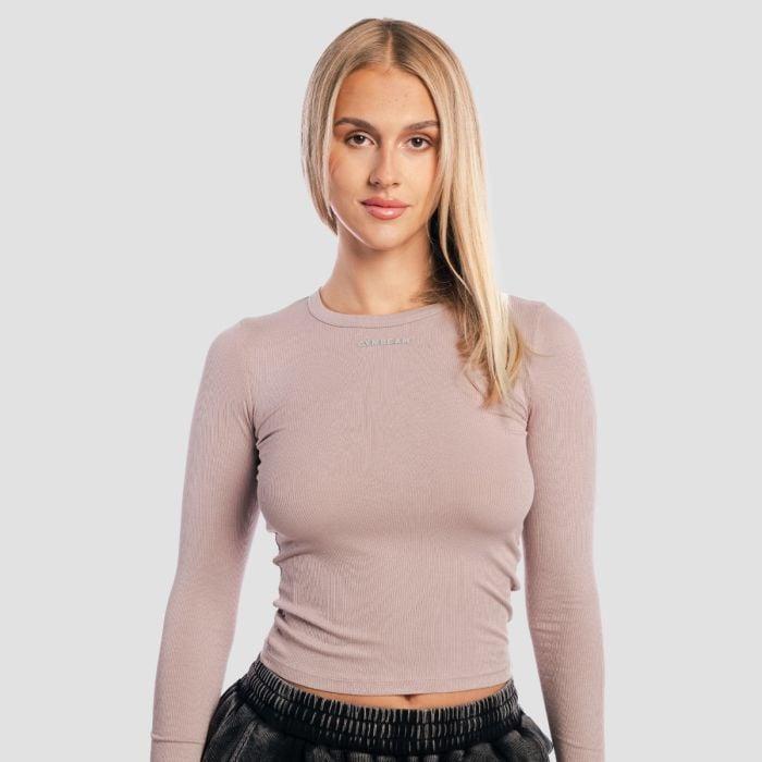 GymBeam Women‘s Aura Long Sleeve T-Shirt Roux GymBeam
