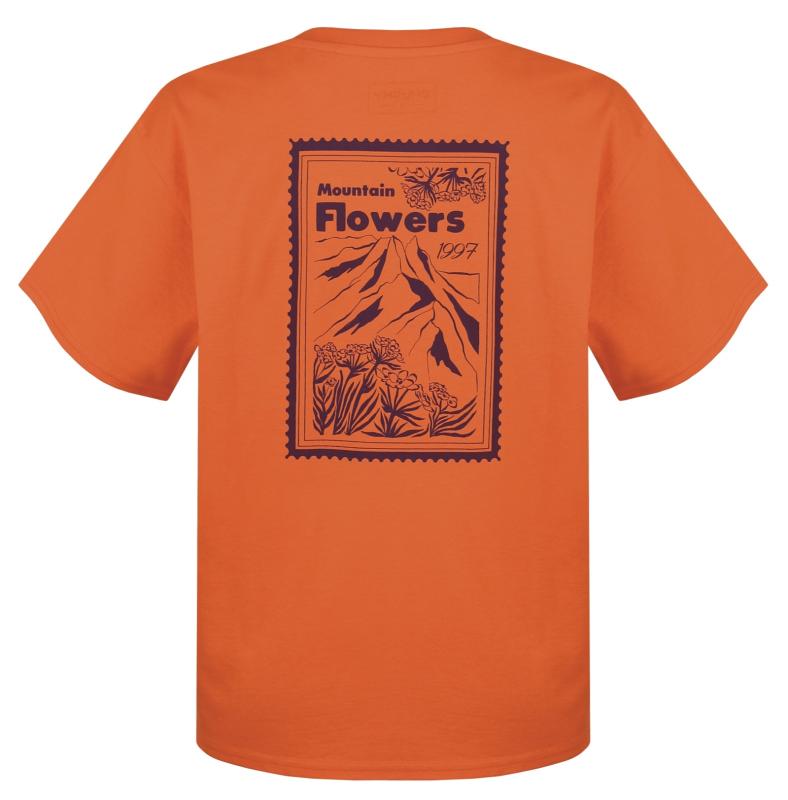 Husky Tee Stamp L orange HUSKY
