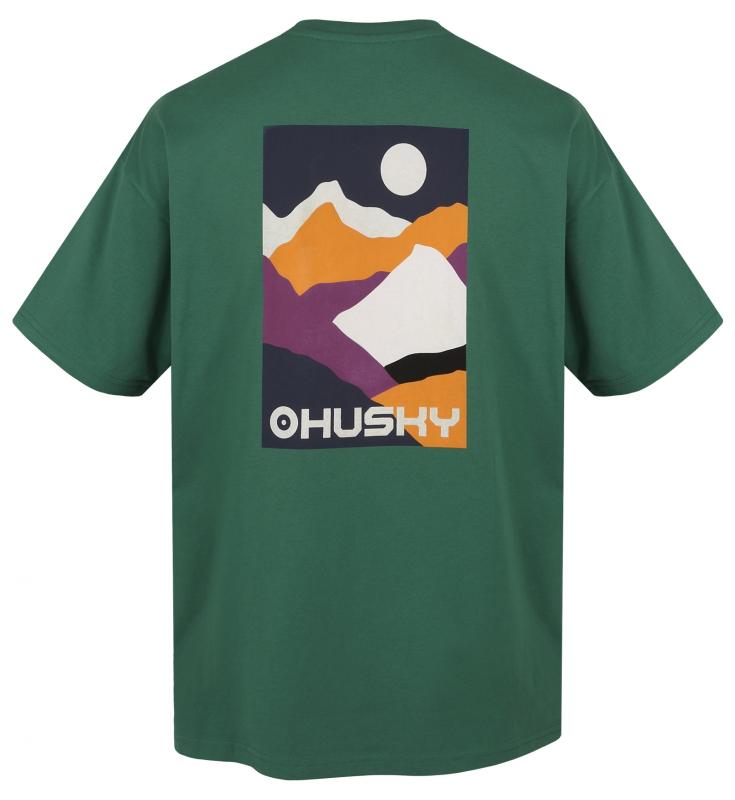 Husky Tee Panorama M green HUSKY