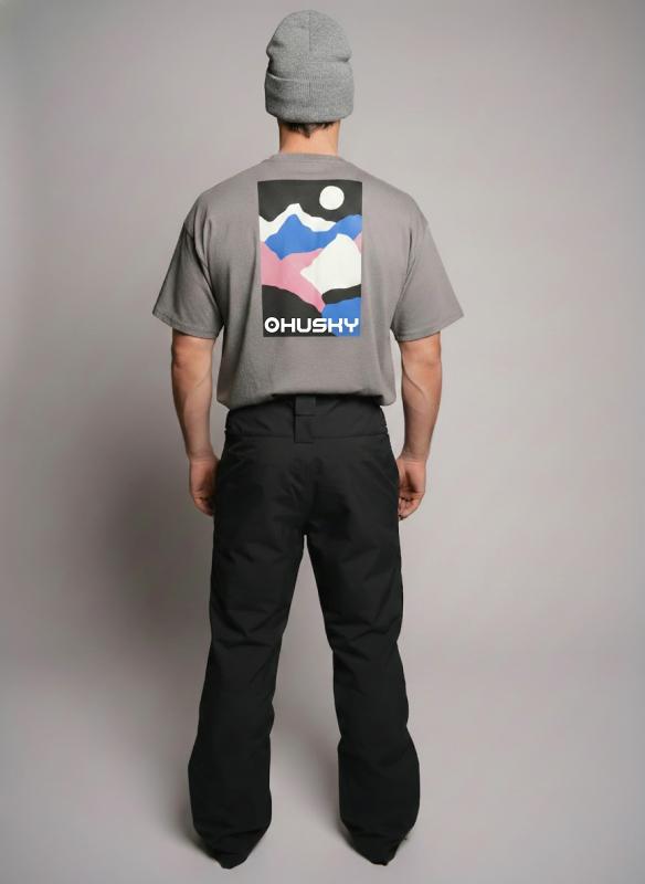 Husky Tee Panorama M grey HUSKY