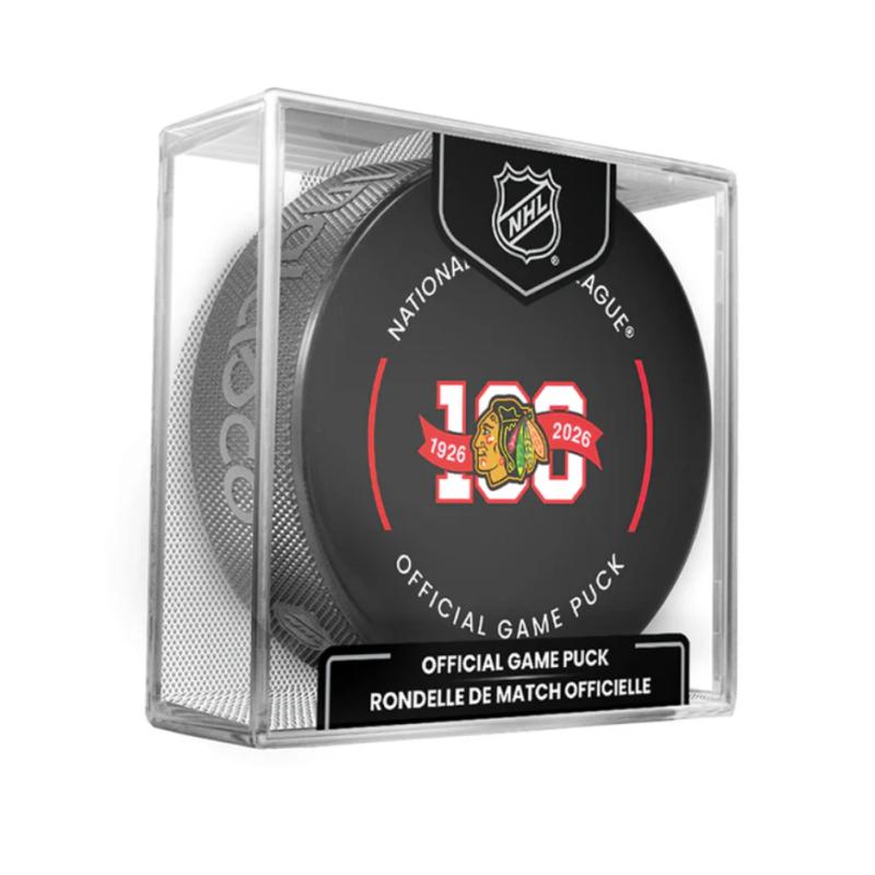 InGlasCo Fanouškovský puk NHL 100th Anniversary Game HS Cube (1ks) InGlasCo