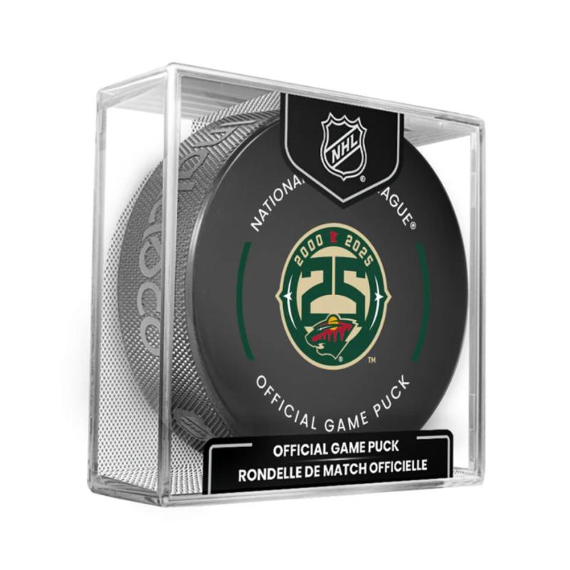 InGlasCo Fanouškovský puk NHL 25th Anniversary Game HS Cube (1ks) InGlasCo