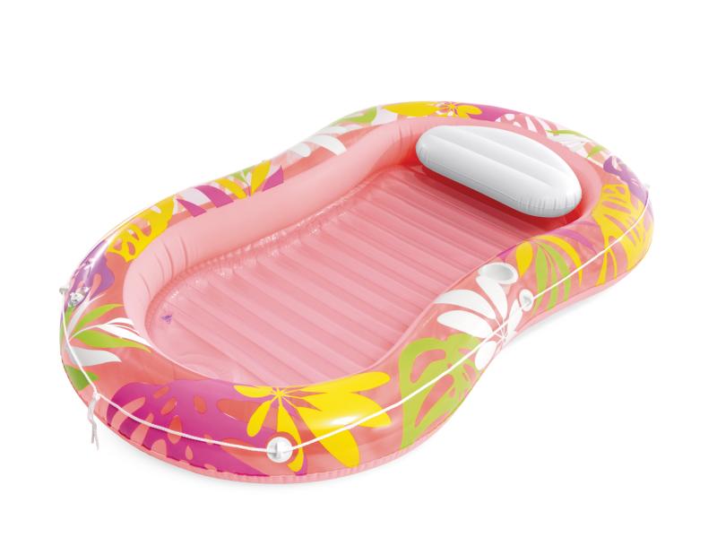 Intex Nafukovací lehátko 57803 TROPICAL OASIS LOUNGER 206x122 cm Intex