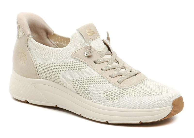 Jana 8-23777-46 béžové dámské Slip-in polobotky Jana