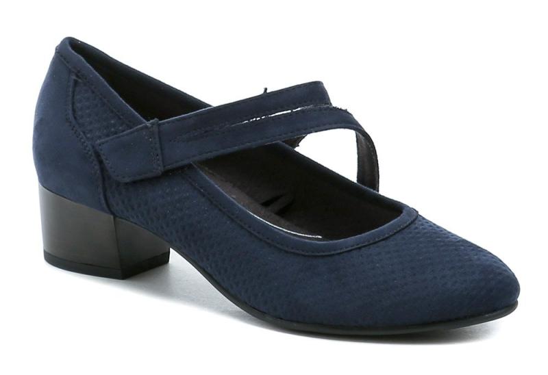 Jana 8-24363-42 navy dámská letní obuv šíře H Jana