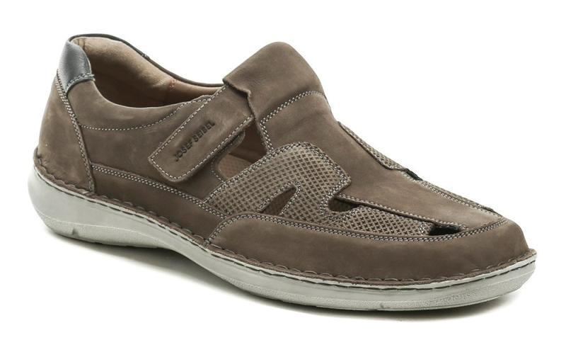 Josef Seibel 44981-518 New Anvers 81 granit pánské nadměrné polobotky Josef Seibel