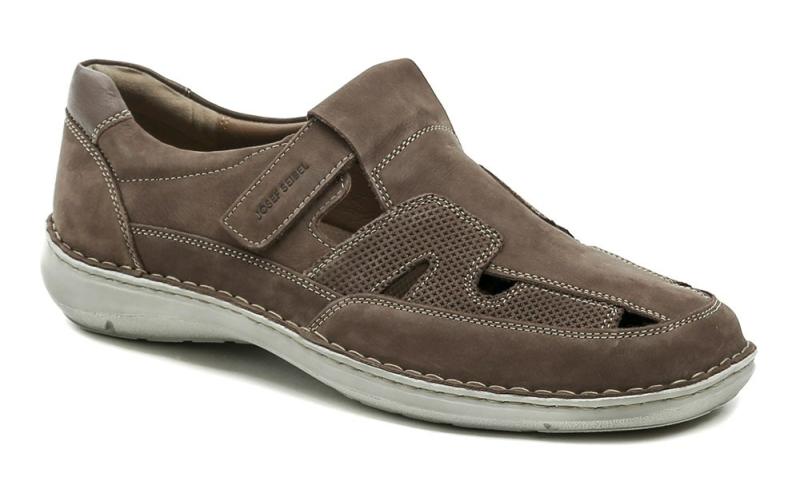 Josef Seibel 44981-518 New Anvers 81 hnědé pánské nadměrné polobotky Josef Seibel