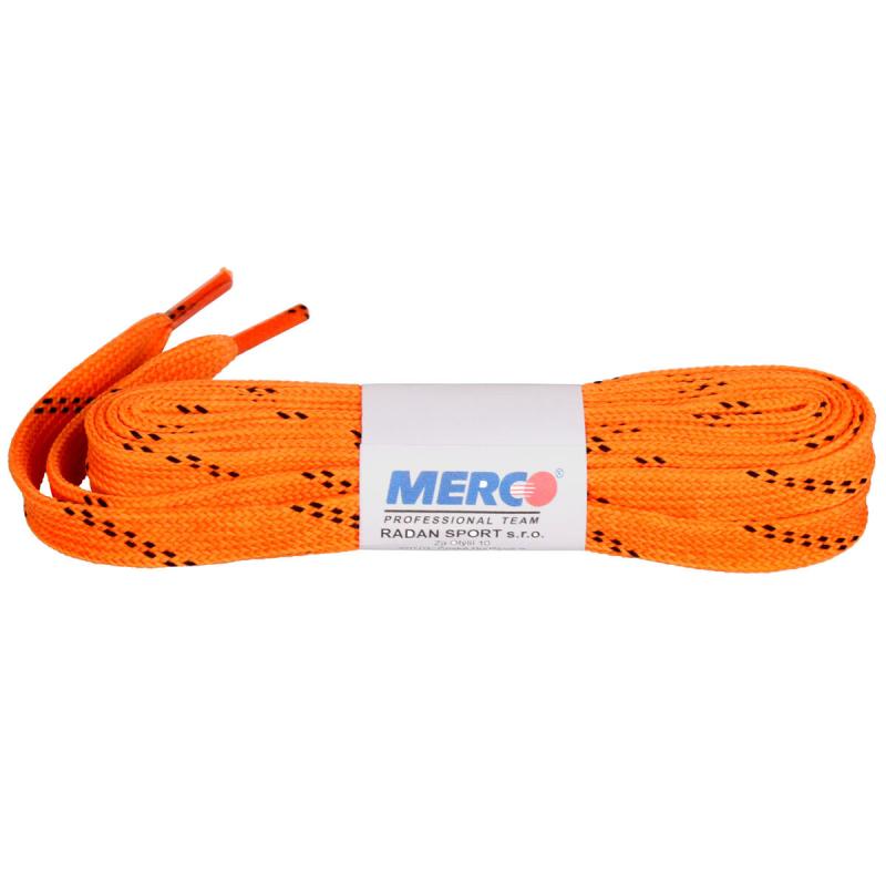 Merco PHW-12 tkaničky do bruslí voskované oranžová Merco
