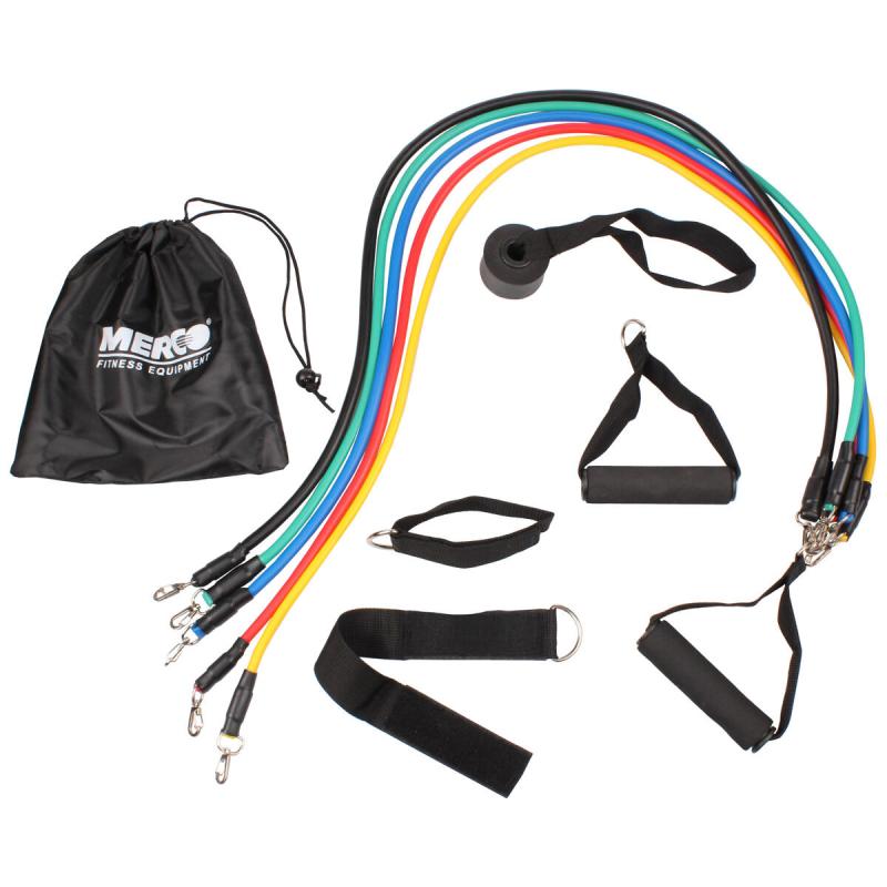 Merco Resistance Band Set TPE posilovací gumy Merco