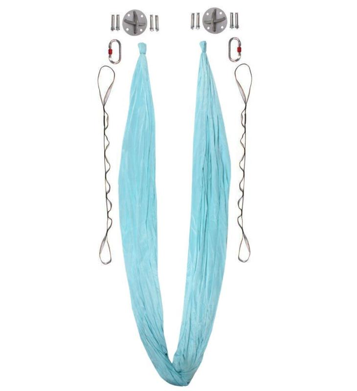 Merco Yoga Hammock 2.8 síť na jógu sky blue Merco