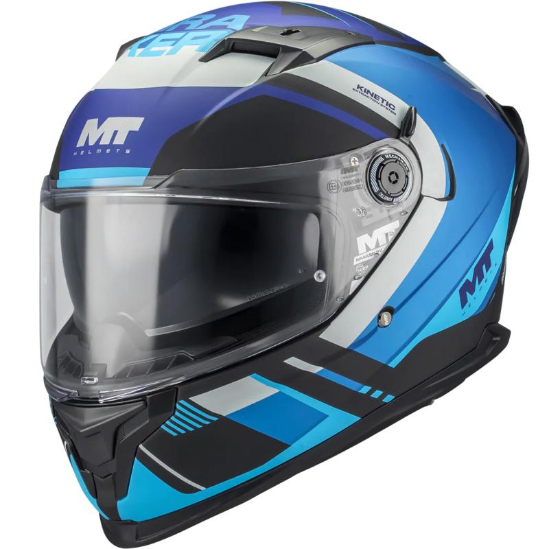 MT Helmets Braker SV Inception B7 černo-modro-šedá Mt Helmets