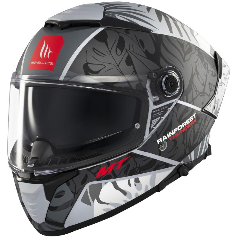 MT Helmets Thunder 4 SV Rainforest černo-bílá Mt Helmets